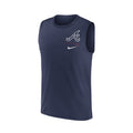 Nike MLB Men's Large Muscle Logo Tank Top Dri-Fit Atlanta Braves
