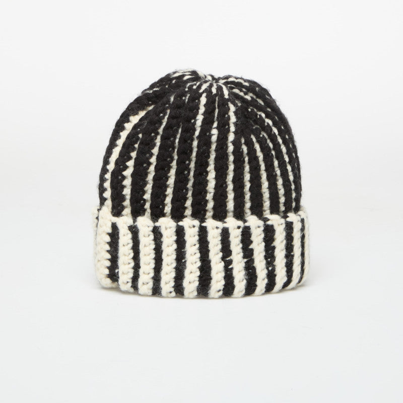 Obey Scout Chunky Beanie Black Multi