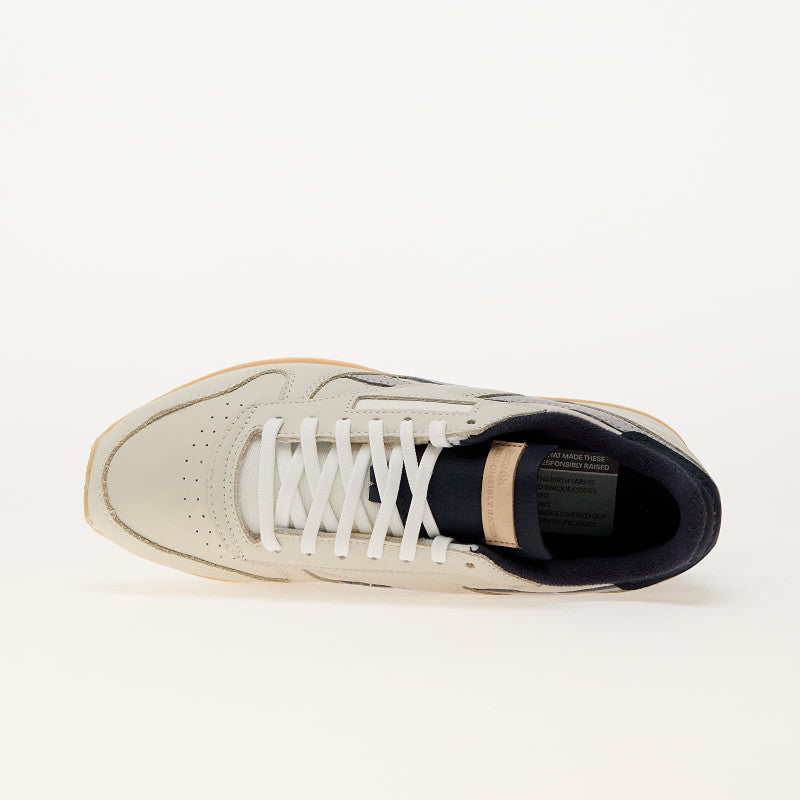Reebok Classic Leather Premium Chalk/ Vector Navy/ Grey 1