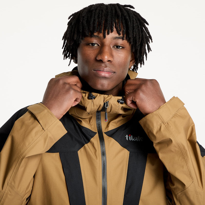 Tilak Stinger Paclite Jacket Bronze Brown/ Caviar Black