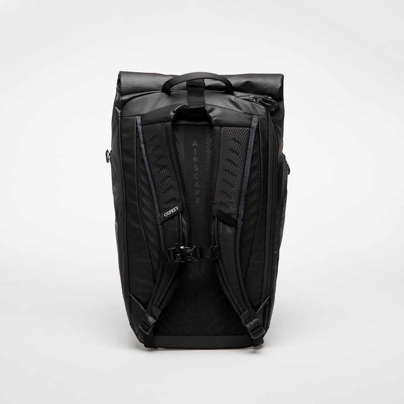 Osprey Transporter Roll Top Backpack Raven Black/ Black 30