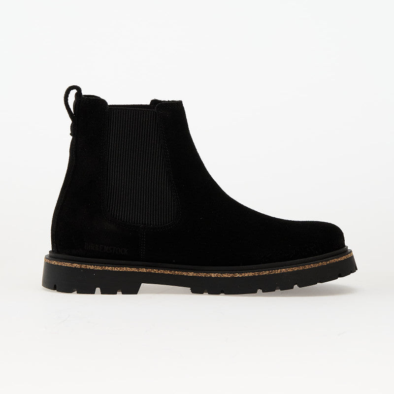 Birkenstock Highwood Slip On Women Suede Leather Black