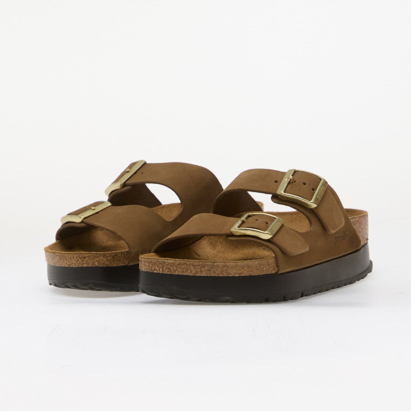Birkenstock Arizona Flex Platform LENB Dark Tea