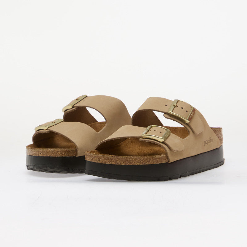 Birkenstock Arizona Flex Platform LENB Sandcastle