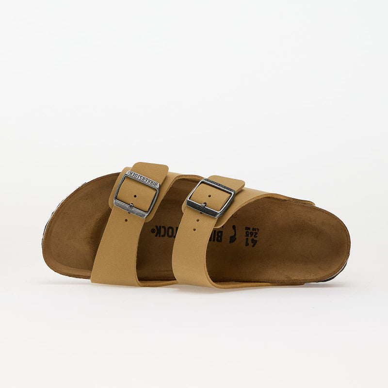 Birkenstock Arizona Birko-Flor Birkibuc Birkibuc Latte Cream
