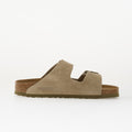 Birkenstock Arizona Suede Leather Faded Khaki