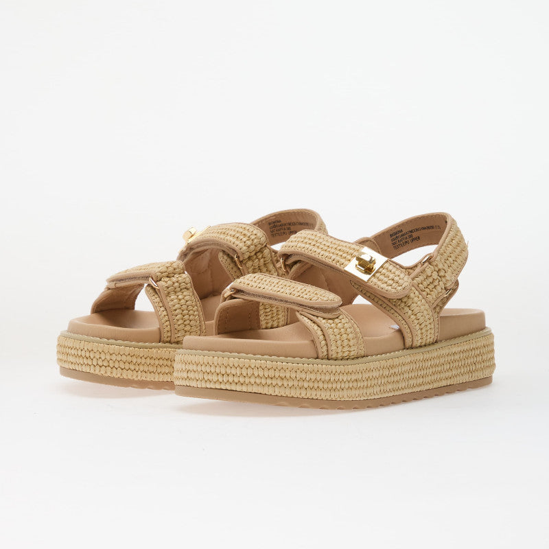 Steve Madden Bigmona Nat Raffia