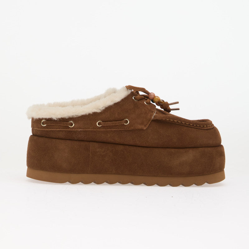 Steve Madden Cuddly Chsnut Suede