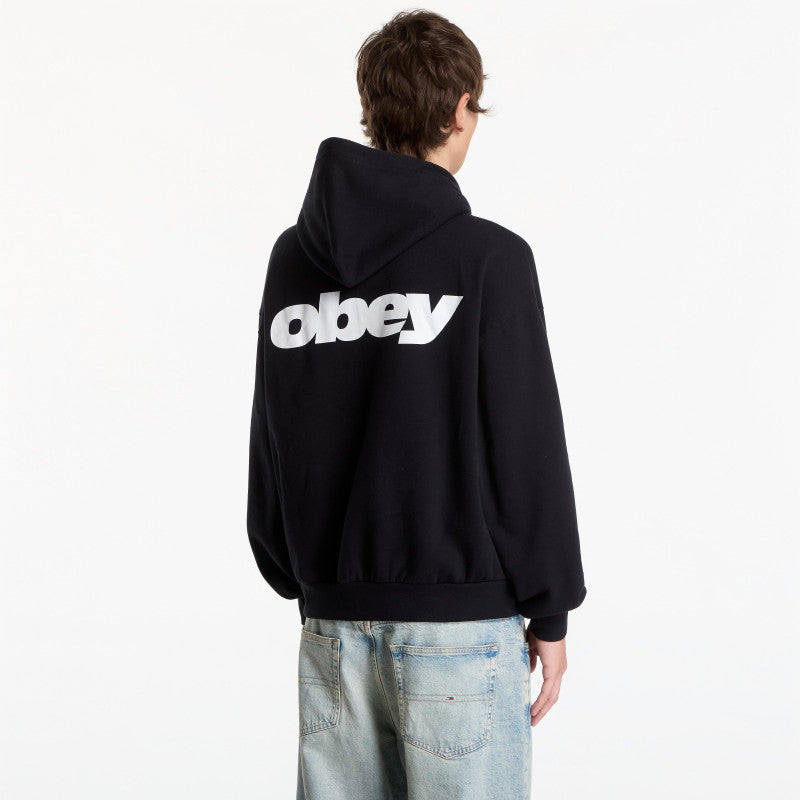 Obey League Hood Black