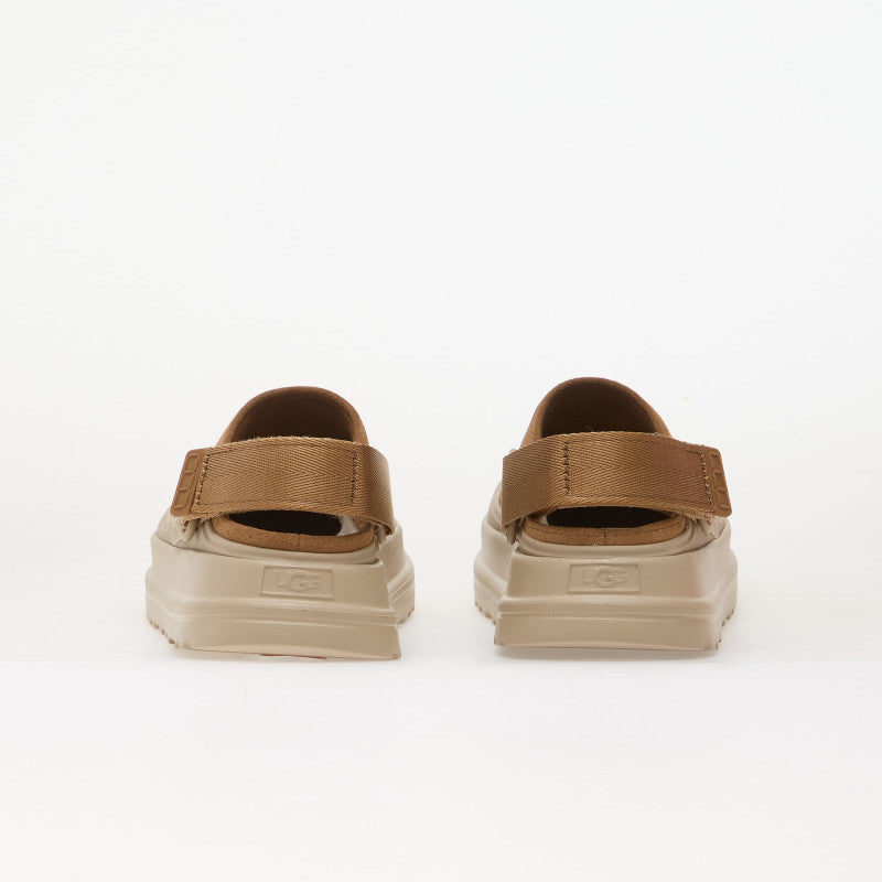 UGG Wmns Goldenglow Suede Clog Chestnut