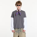 Alpha Industries Basic T-Shirt Contrast Stitch Grey Black/ Black