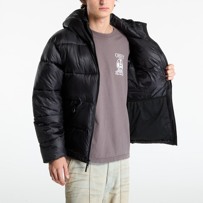 OBEY Stratus Puffer Jacket Black