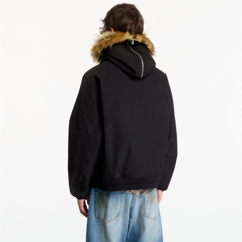 Obey N-2B Short Parka Black