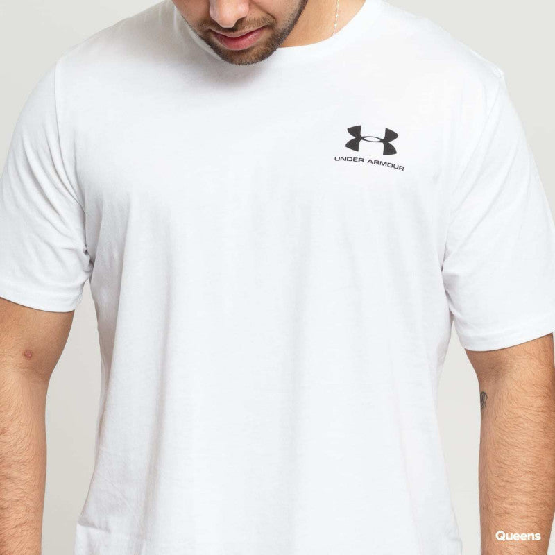 Under Armour Sportstyle Left Chest SS Tee White