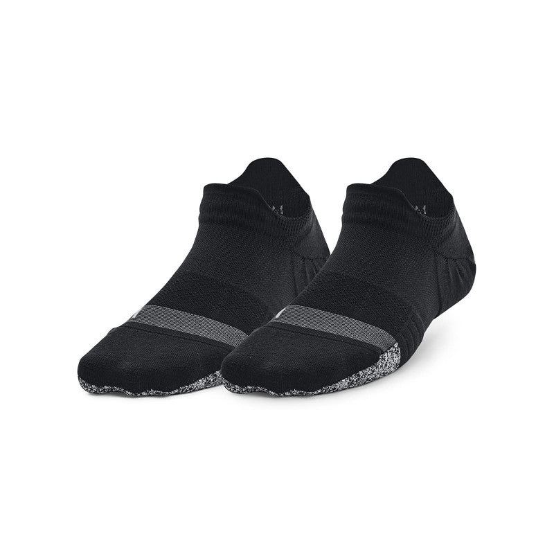 Under Armour Breathe 2 No Show Tab 2Pk Black