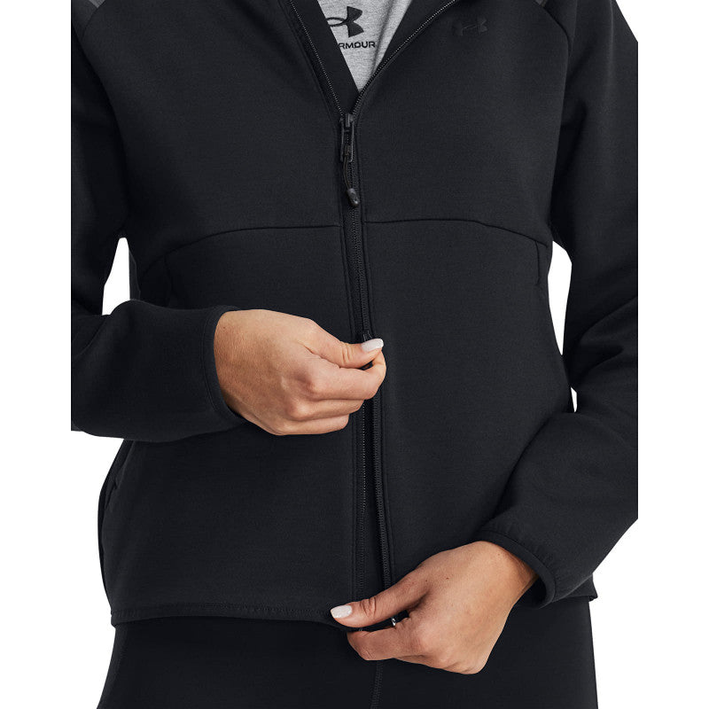 Under Armour Unstoppable Fleece FZ Black/ Black