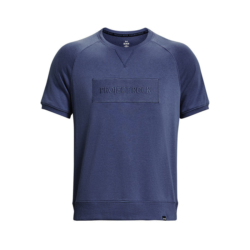Under Armour Project Rock Terry Gym Top Hushed Blue