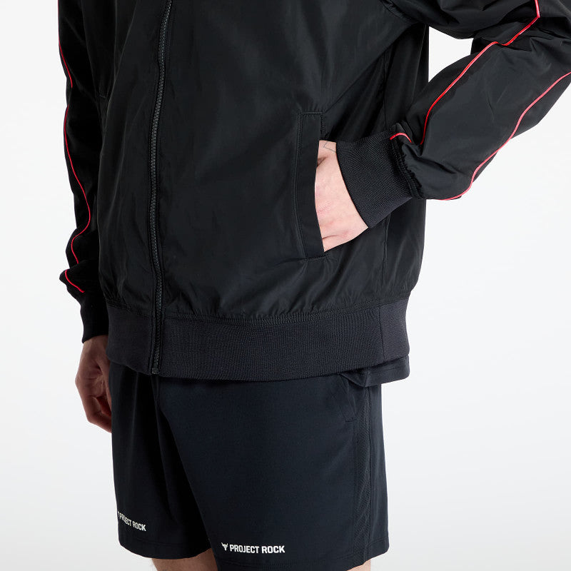 Under Armour Project Rock Warmup Jacket Black