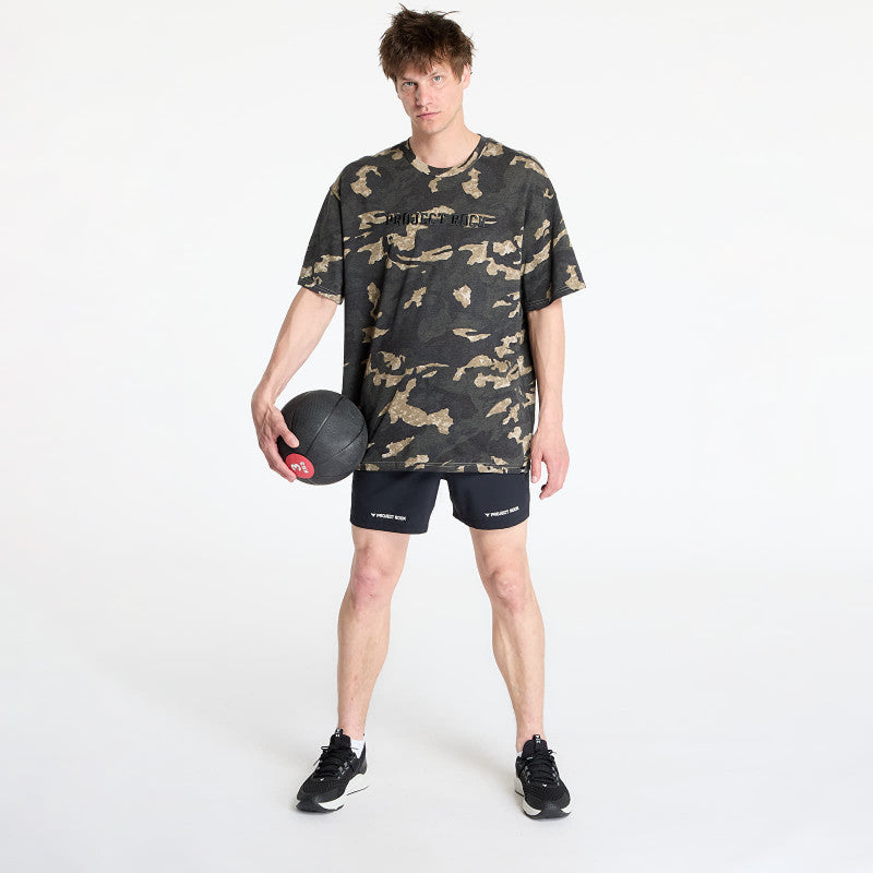 Under Armour Project Rock All Over Print Grey/ Green