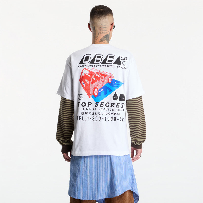 Obey Top Secret White