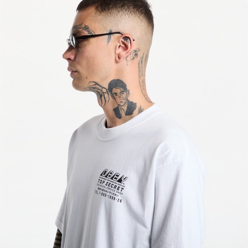 Obey Top Secret White