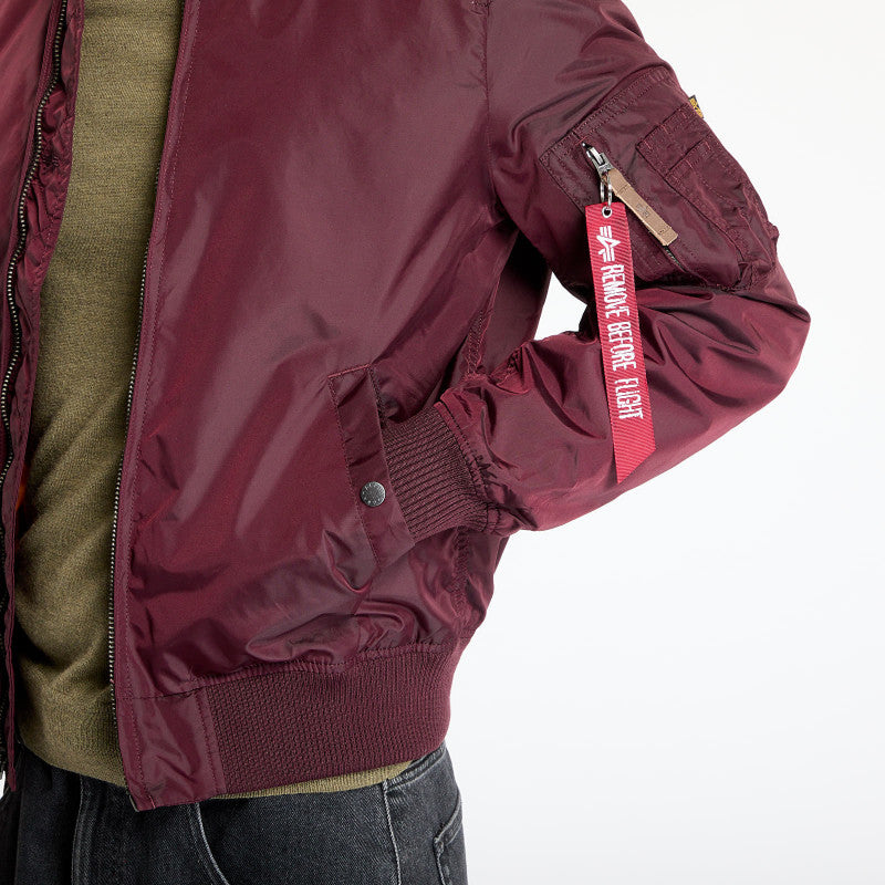 Alpha Industries Inc. MA-1 TT Two Tone Dark Maroon