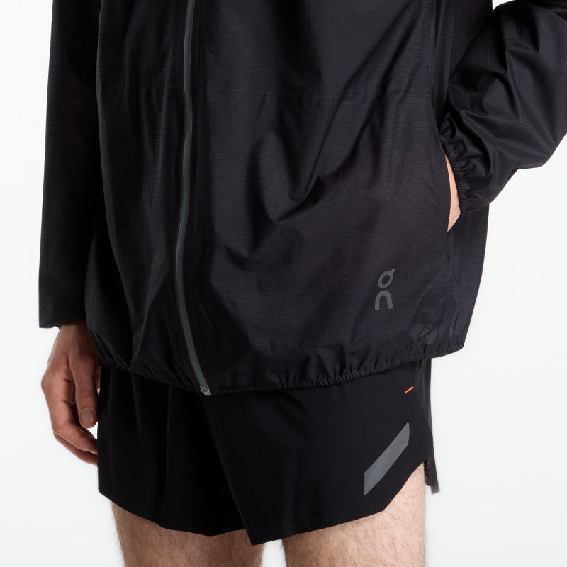 Wiatrówka On Explore Lightweight Waterproof Jacket Black