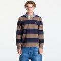 Gant Reg Chambray Stripe Heavy Rugger Clay