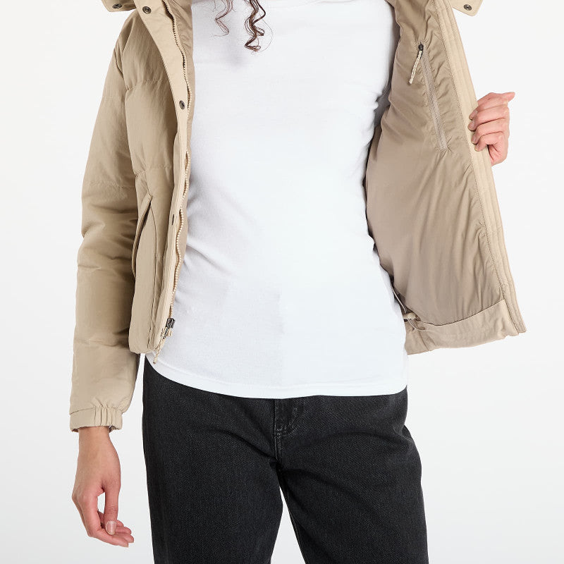 Patagonia W's Downdrift Jacket Oar Tan W/ Seabird Grey