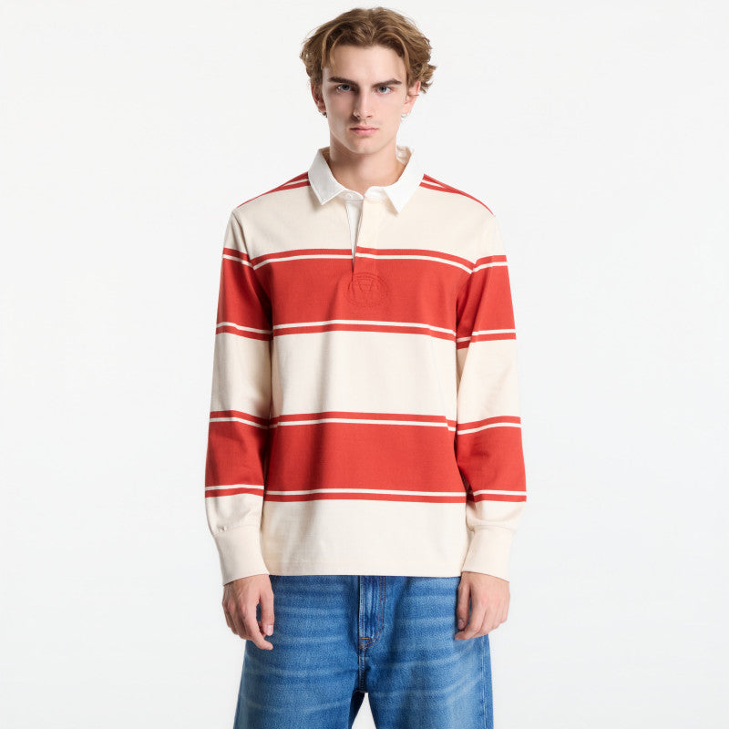 Gant Striped Rugger Soft Apricot