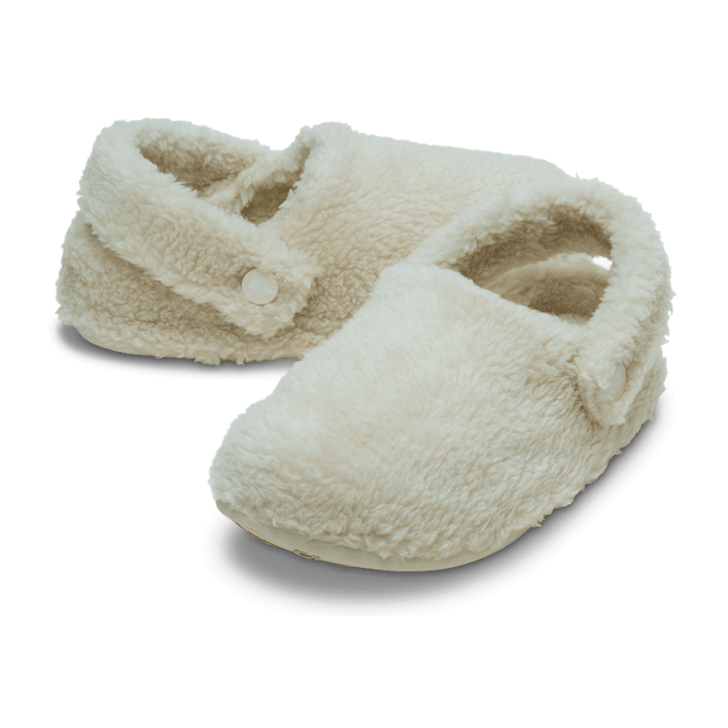 Crocs Classic Cozzzy Slipper Kids Stucco