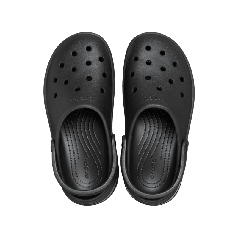 Crocs Classic Stacked Clog Black/Black