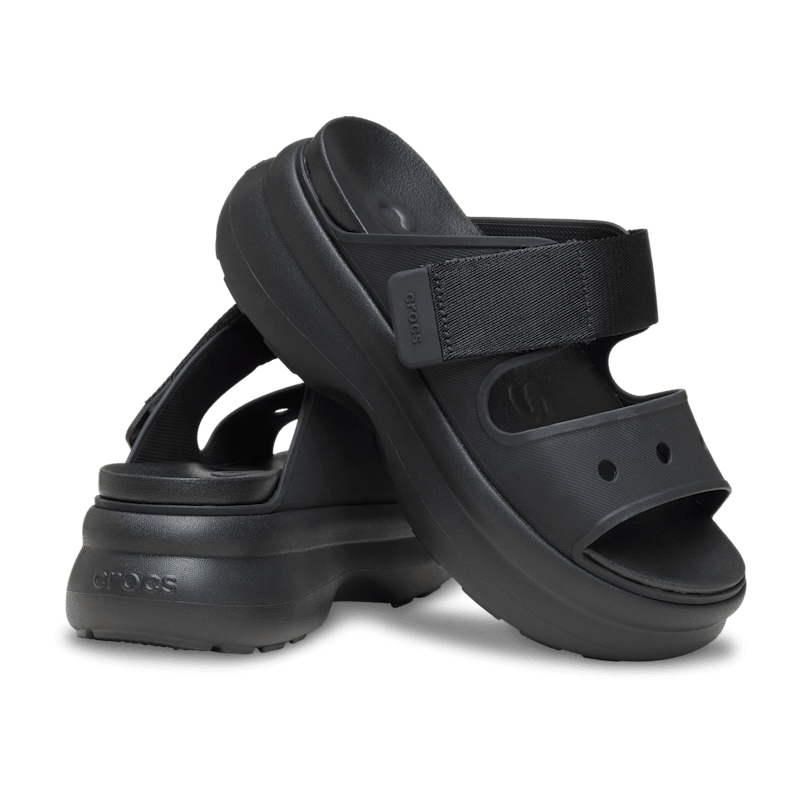Crocs Soho Two Strap Sandal Black W10 Black