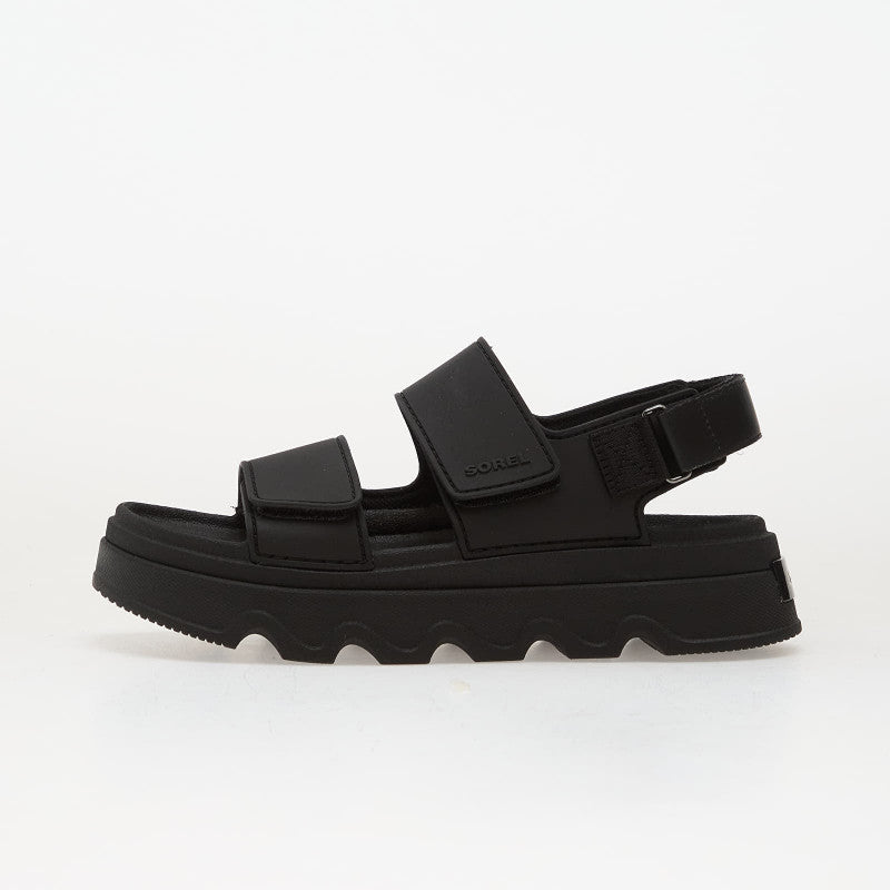 Sorel Kinetic™ Sunchase Ankle Strap Black/ Sea Salt