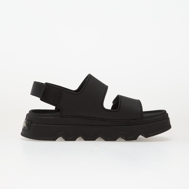 Sorel Kinetic™ Sunchase Ankle Strap Black/ Sea Salt