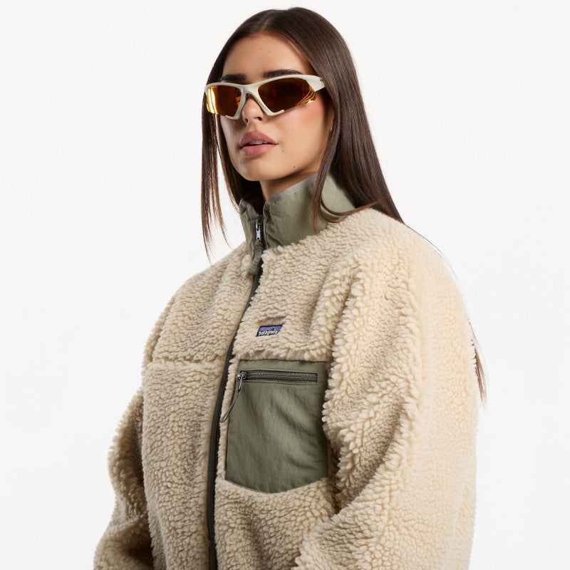 Patagonia W's Classic Retro-X Jacket Dark Natural/ River Rock Green