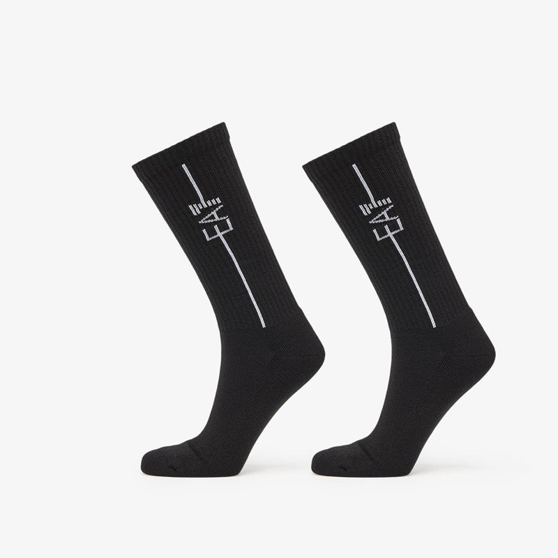 EA7 Emporio Armani Train Socks 2-Pack Black/ Black