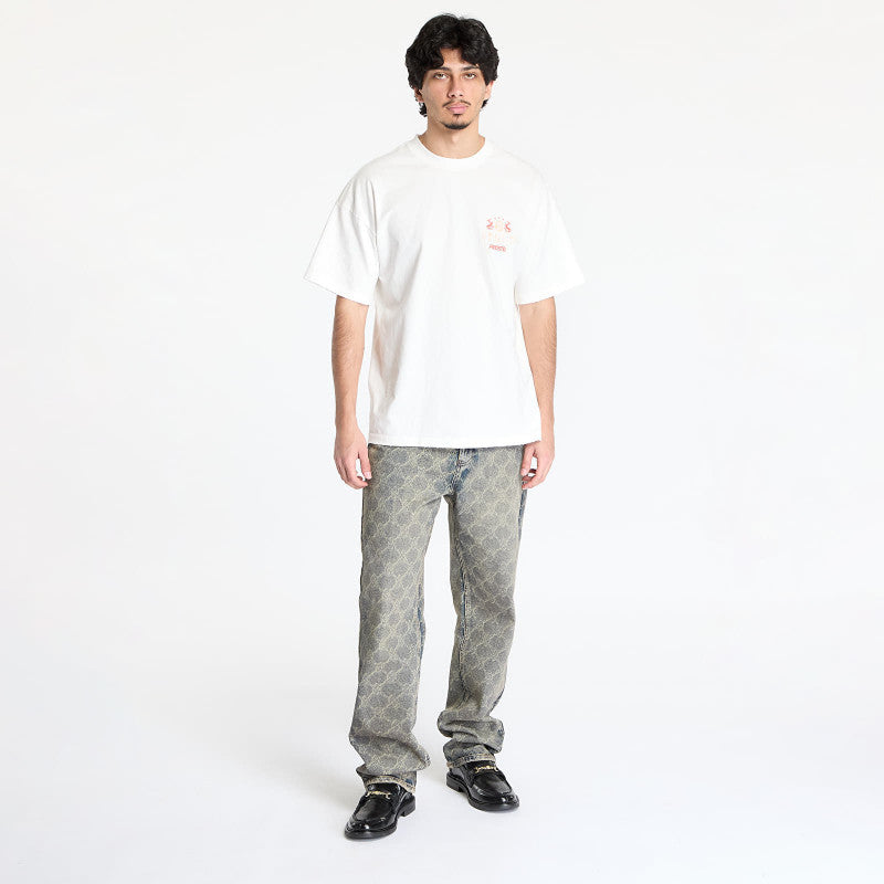 Jeansy Daily Paper Shield Laser Washed Jeans Blue