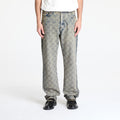 Jeansy Daily Paper Shield Laser Washed Jeans Blue