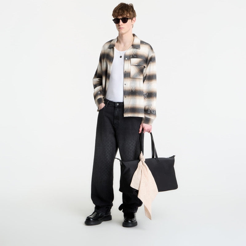 Jeansy Daily Paper Amba Monogram Jeans V2 Black