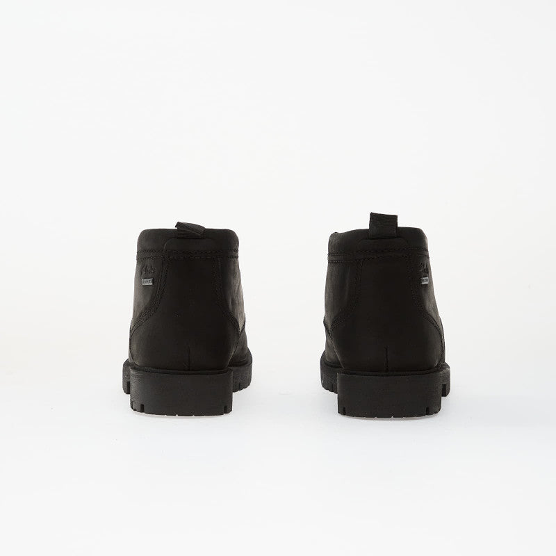 Clarks Berhill MidGTX Black WLined Lea