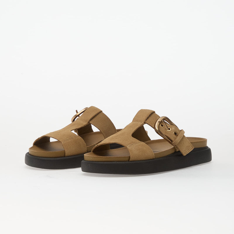 Clarks Aristella West Warm Sand Suede