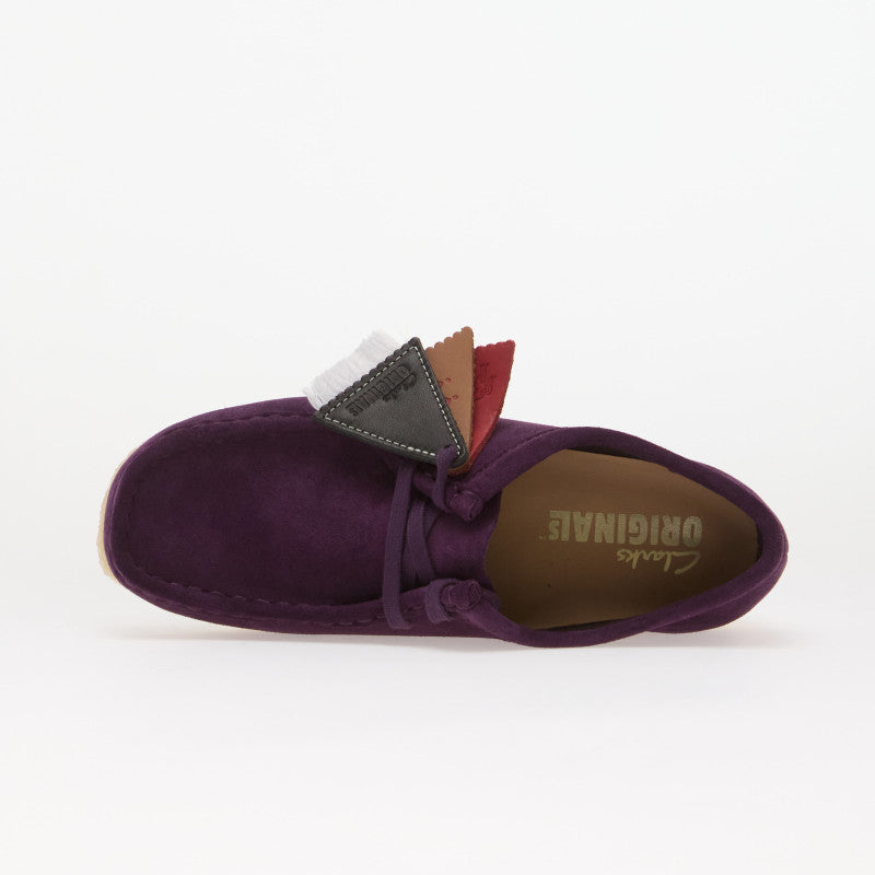 Clarks Originals Wallabee Damson Suede