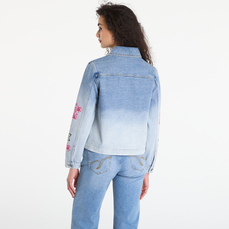 Desigual Chaq Dakota Coat Blue