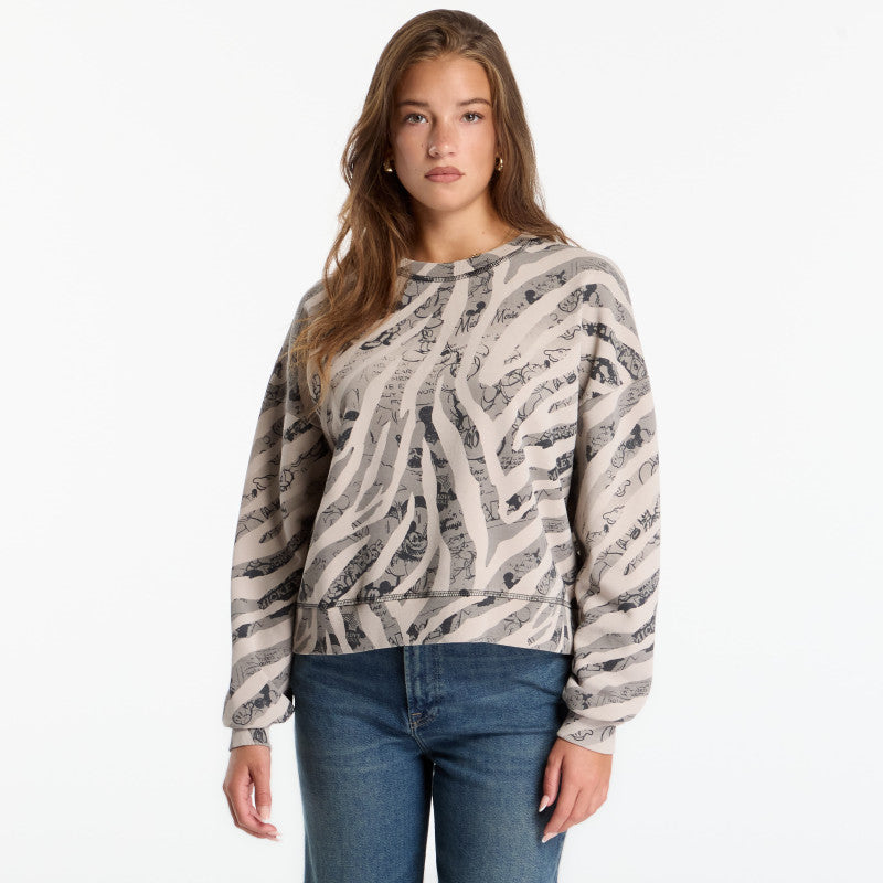 Desigual Mickey Sweat Black