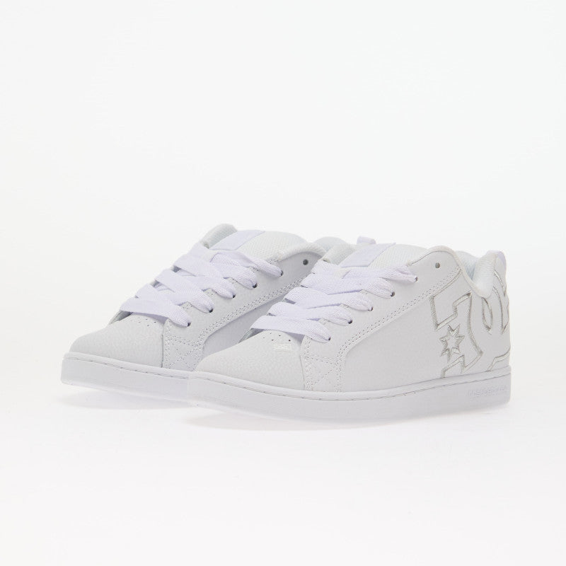 DC Court Graffik White/ Silver