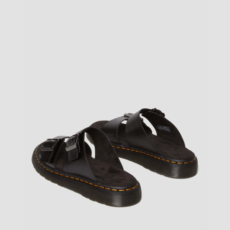Dr. Martens Josef Slide Black Analine