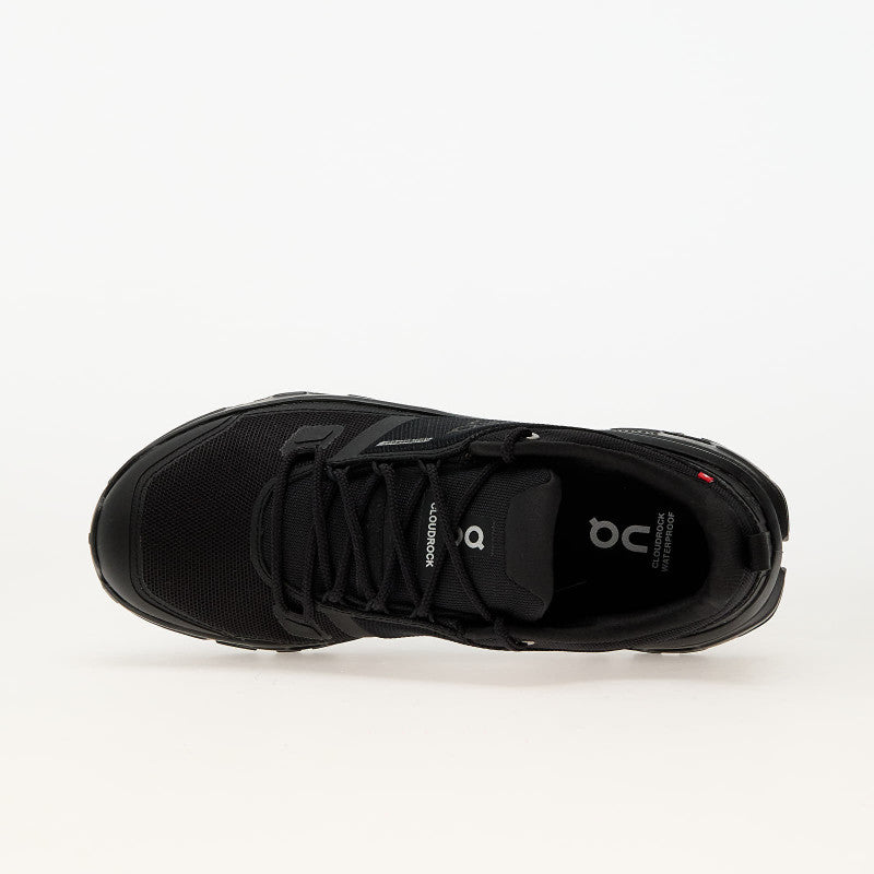 On Wmns Cloudrock Low WP Black/ Black