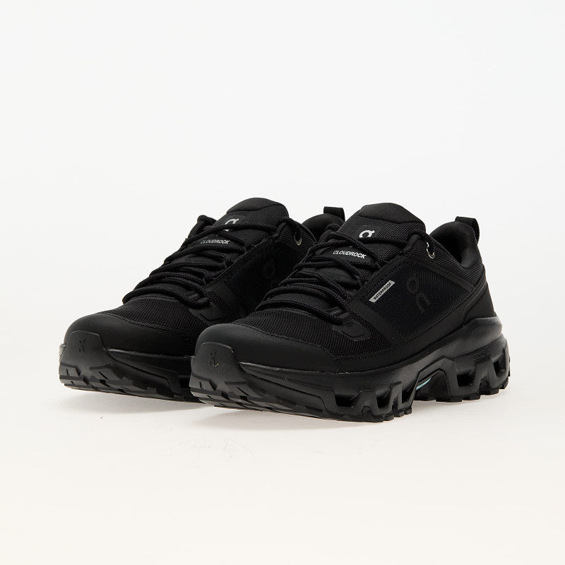 On Wmns Cloudrock Low WP Black/ Black