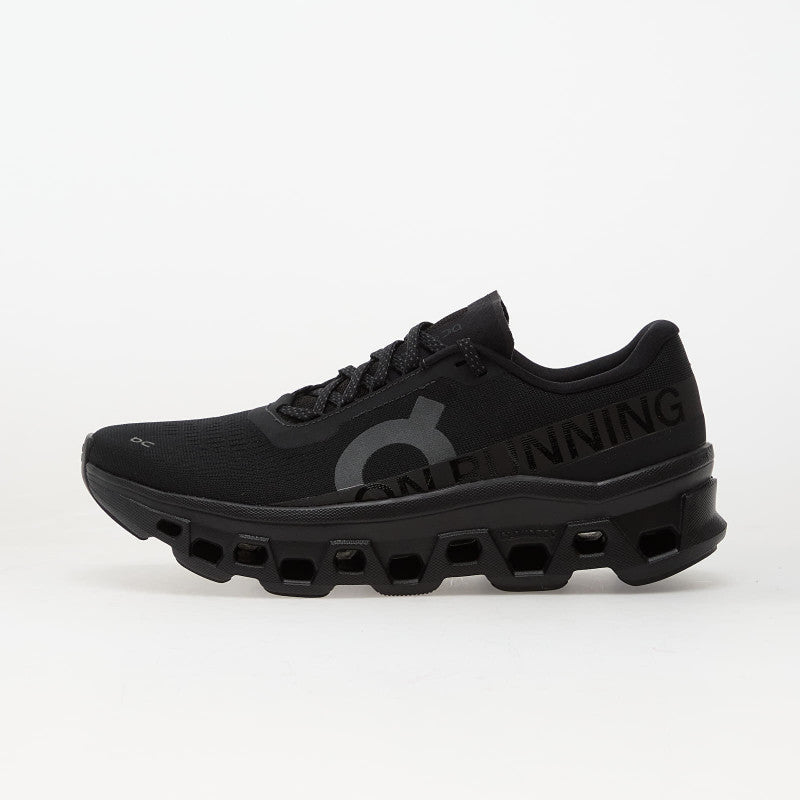 On Wmns Cloudmonster 1 Black/ Black